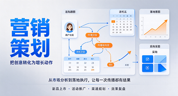 金坛区营销策划